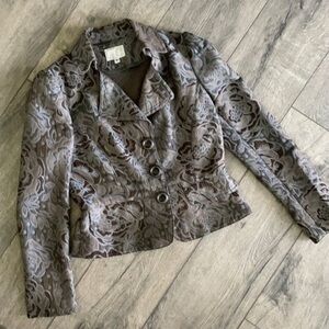 Alberto Makali jacket size 8 brown shades